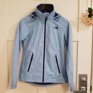The North Face Light Blue DryVent Rain Jacket